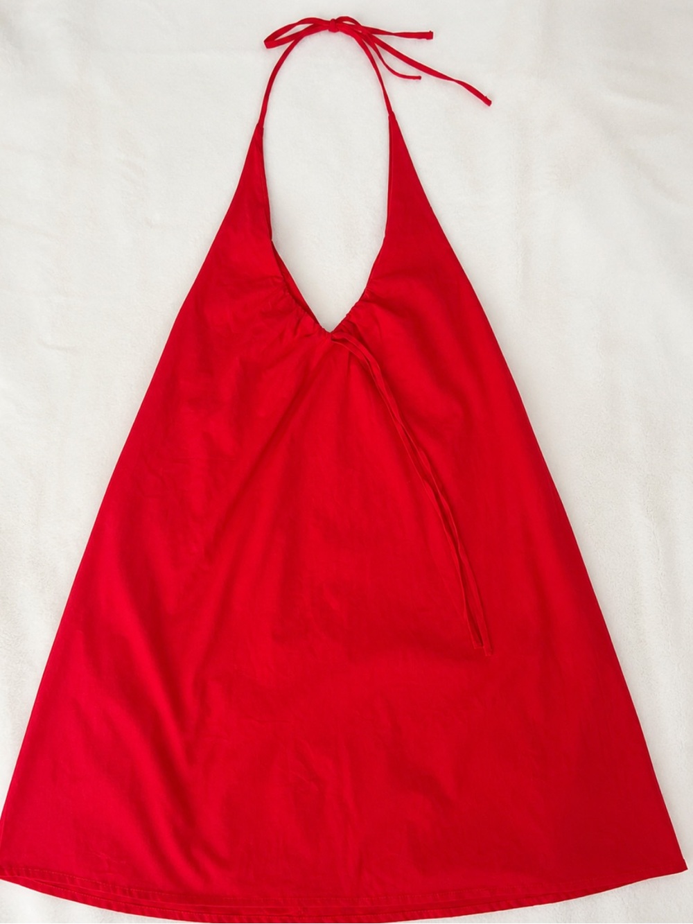 wild fable Bright Red Off-Shoulder dress